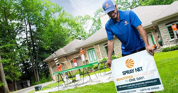 spray net franchise