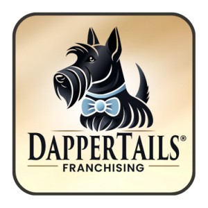 DapperTails Mobile Pet Grooming Logo