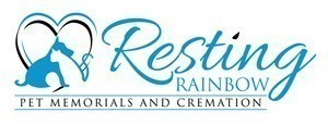 Resting Rainbow Pet Memorials & Cremation Logo