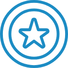 Start in circle icon